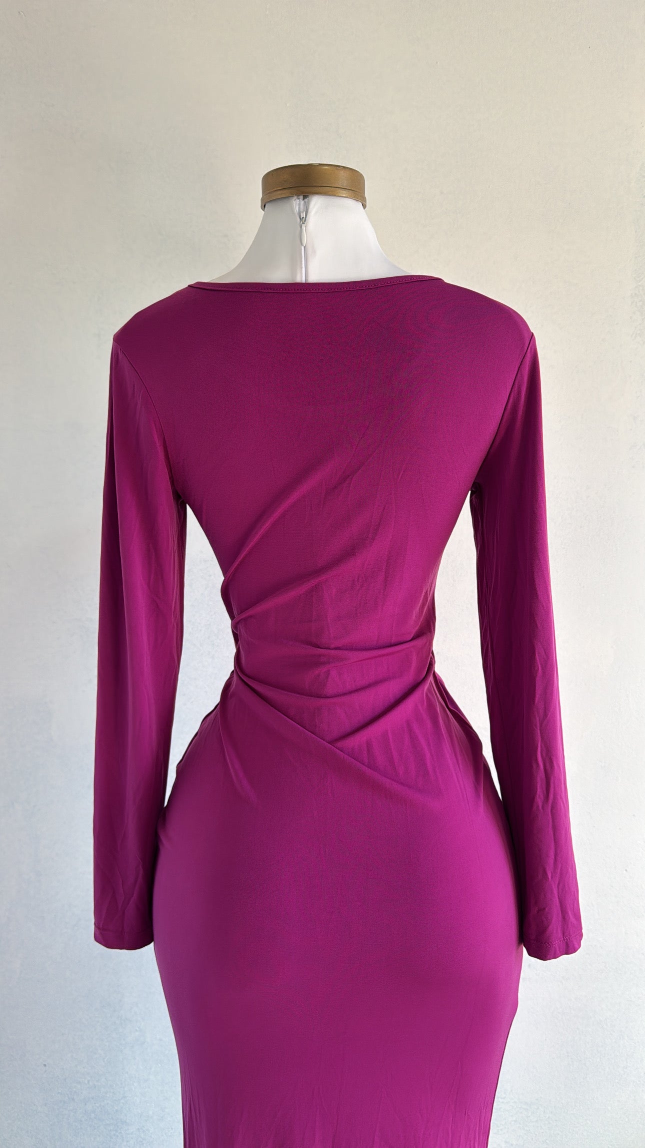 Vestido morado básico